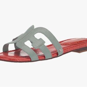 NWOB Sam Edelman Womens Bay Fray Slide Sandal